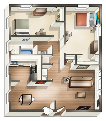 The Summit floor plan